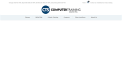 Desktop Screenshot of ctstraining.com